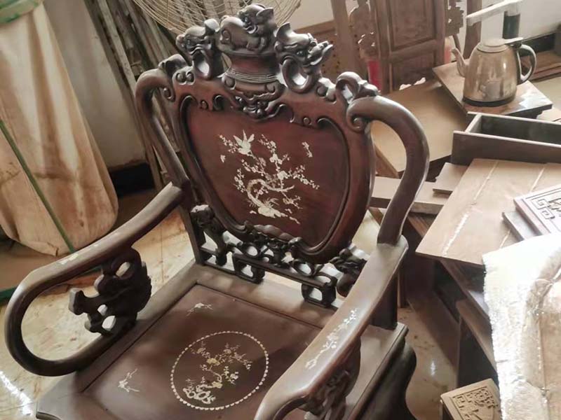 武清旧红木家具维修